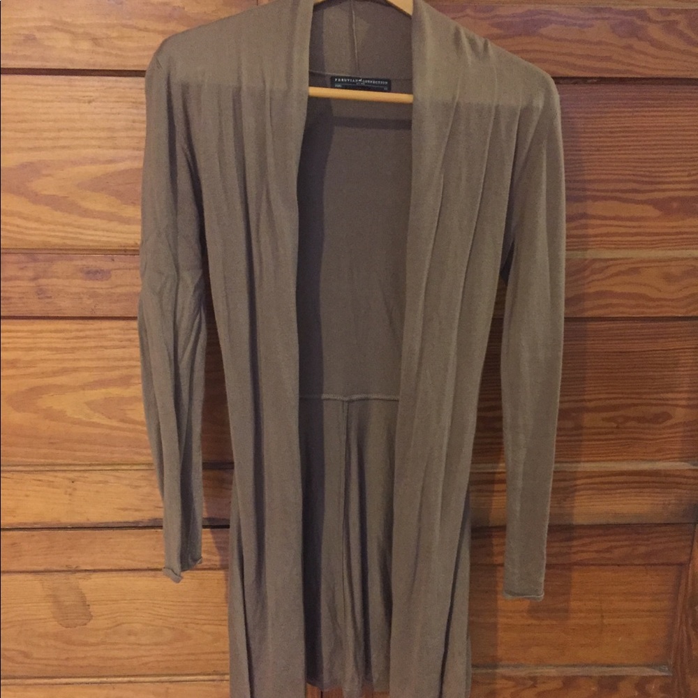 Peruvian Connection Long Cardigan